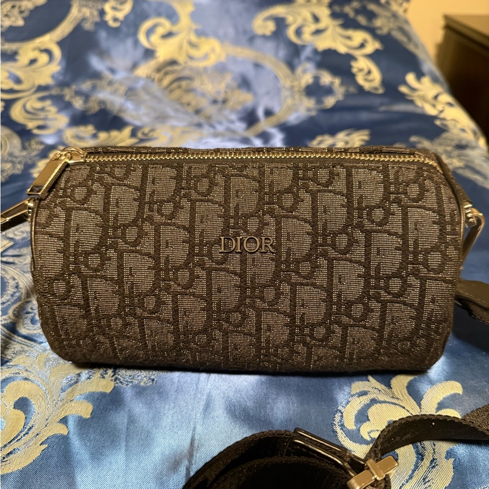 ❤️AUTH. CHRISTIAN DIOR Bolso Oblique Roller Messenger Bag ❤️